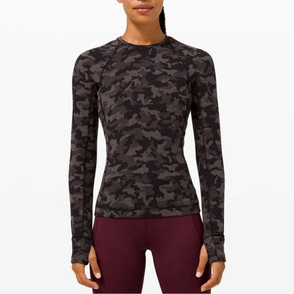 lululemon athletica Tops - Lululemon runderful camo top
